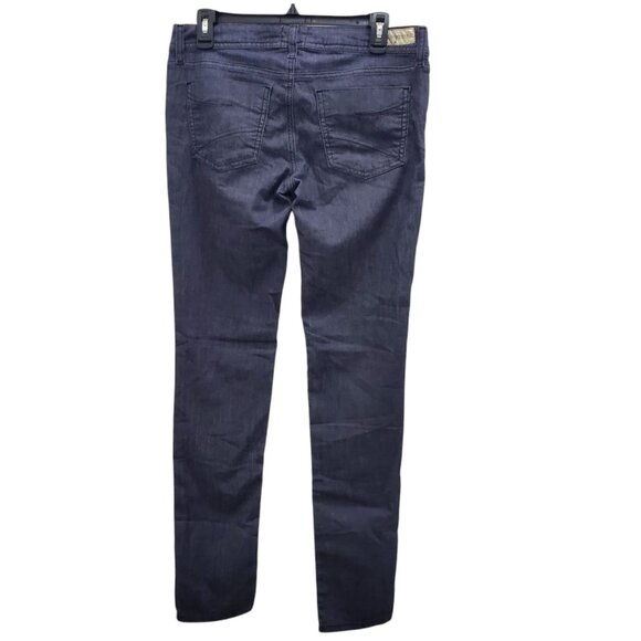 Dylan George Grace Regular Rise Skinny Dark Wash Chambray Denim Jegging Size 30 - Picture 8 of 8